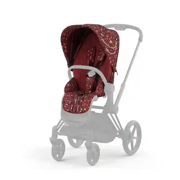 Cybex Priam Textil Rockstar Rosenrot Red