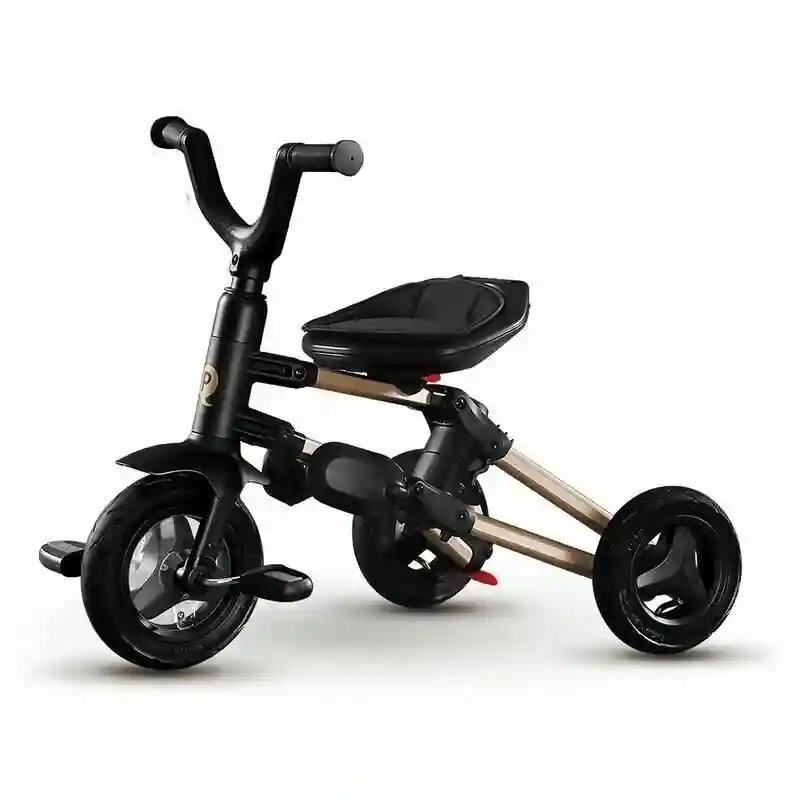 Tricicleta pliabila Qplay Nova+ Rubber Gold