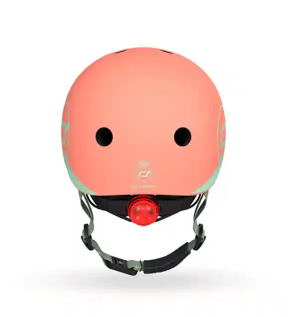 Casca de protectie pentru copii, cu sistem de reglare, Scoot & Ride Peach, XXS-S, 1 an+