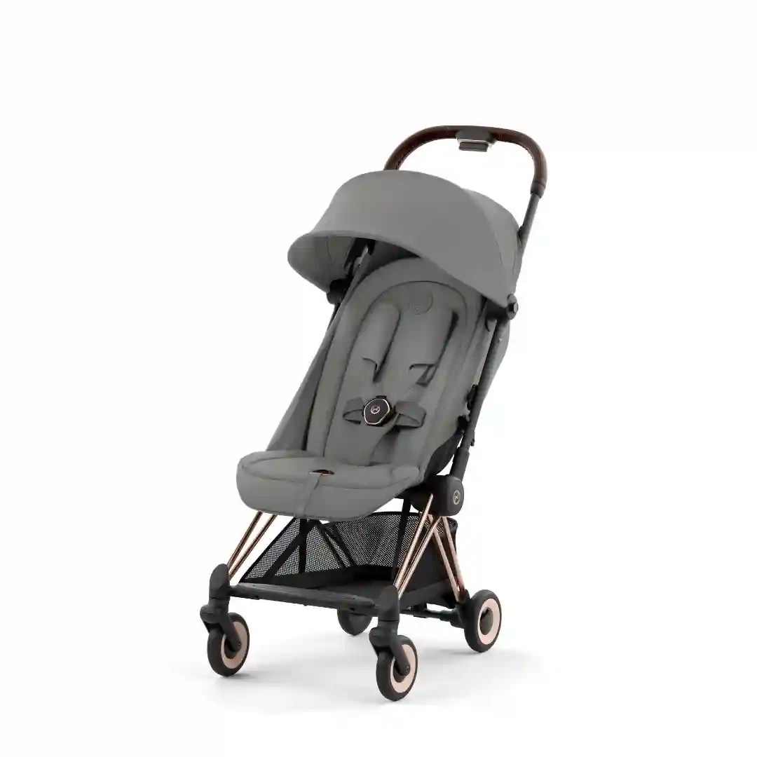 Cybex Carucior ultracompact Coya Rosegold Mirage Grey, dark grey