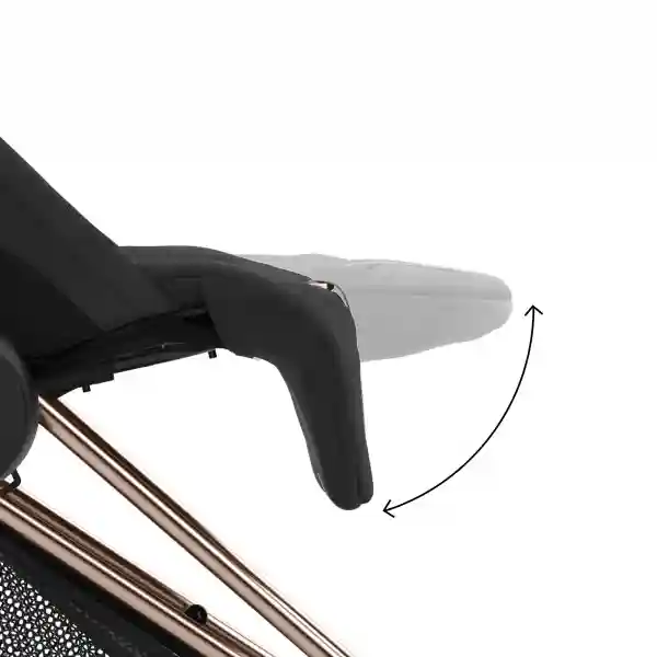 Cybex Carucior ultracompact Coya Rosegold Sepia black