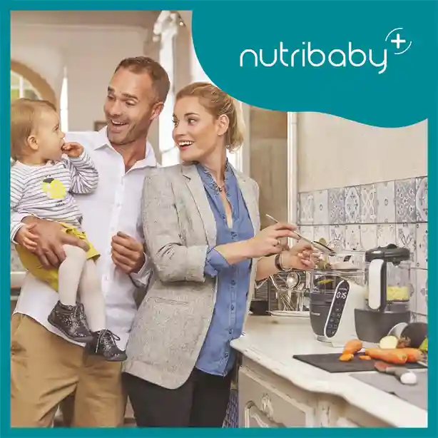 Babymoov Robot multifunctional 5 in 1 Nutribaby Industrial ,Grey