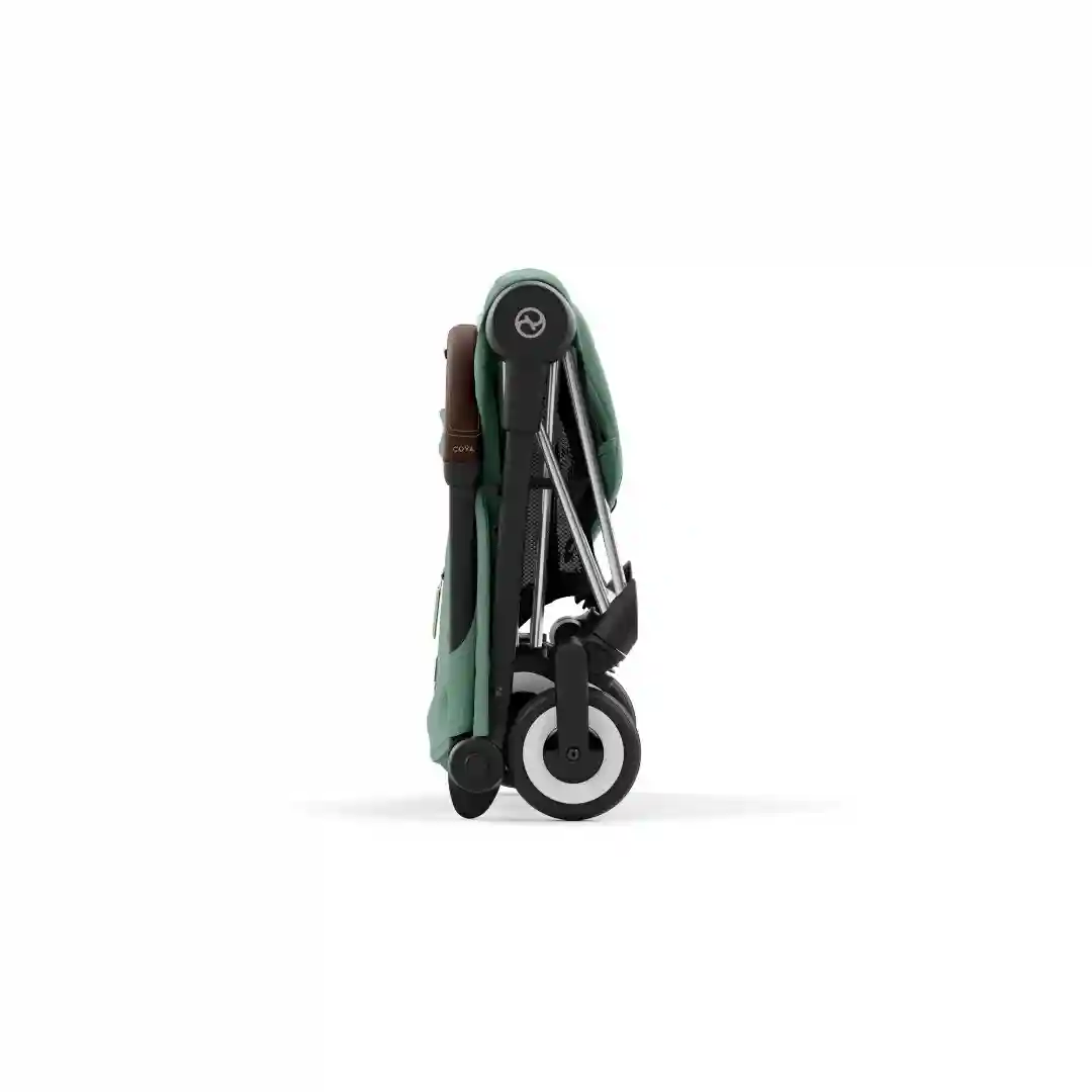 Cybex Carucior ultracompact Coya Dark Brown Leaf Green