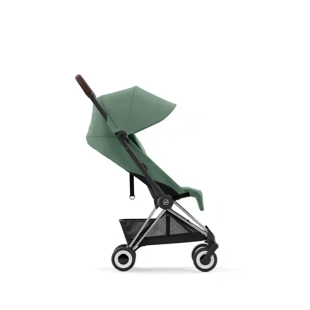 Cybex Carucior ultracompact Coya Dark Brown Leaf Green