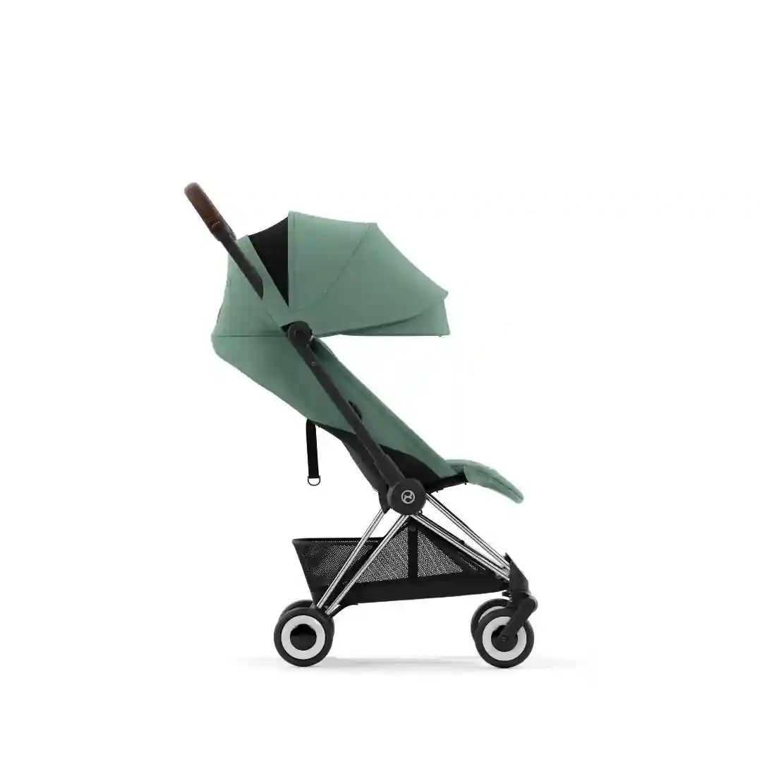 Cybex Carucior ultracompact Coya Dark Brown Leaf Green