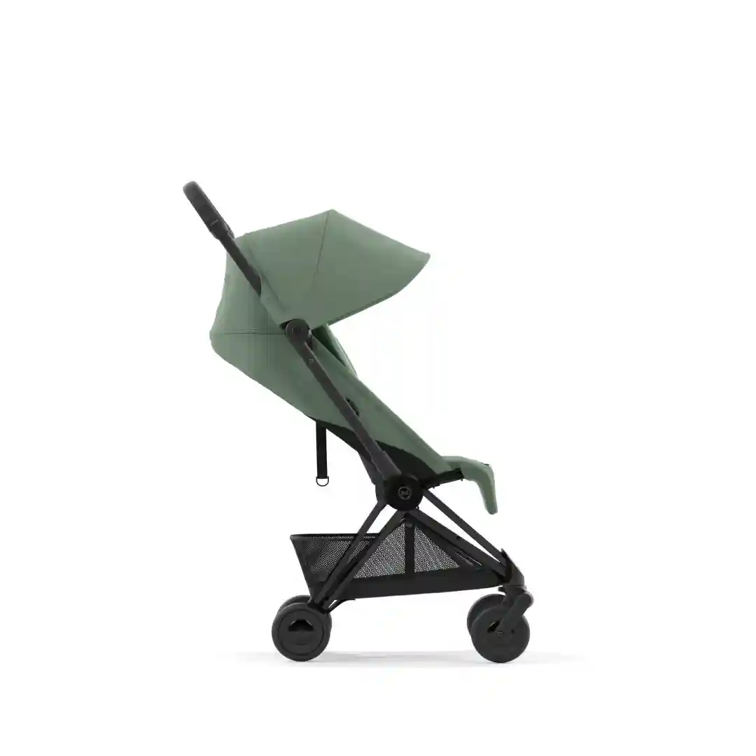 Cybex Carucior ultracompact Coya Matt Black Leaf Green