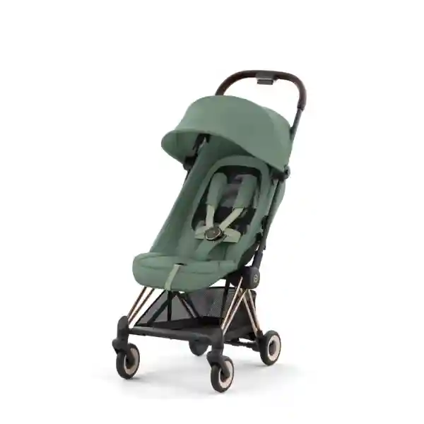 Cybex Carucior ultracompact Coya Rosegold Leaf Green