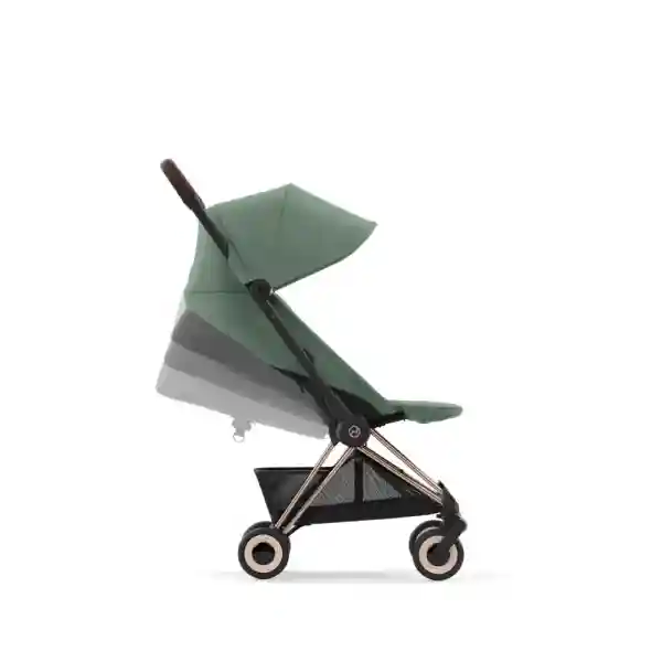 Cybex Carucior ultracompact Coya Rosegold Leaf Green