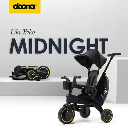 Tricicleta Doona Liki Trike Midnight Editie limitata 