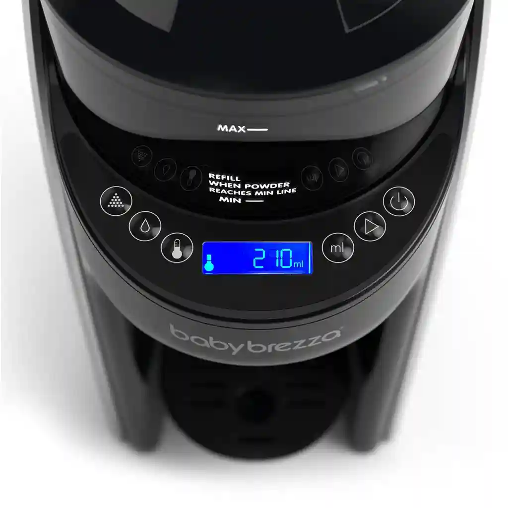 Dispozitiv de preparat lapte praf Formula Pro Advanced Black, Baby Brezza