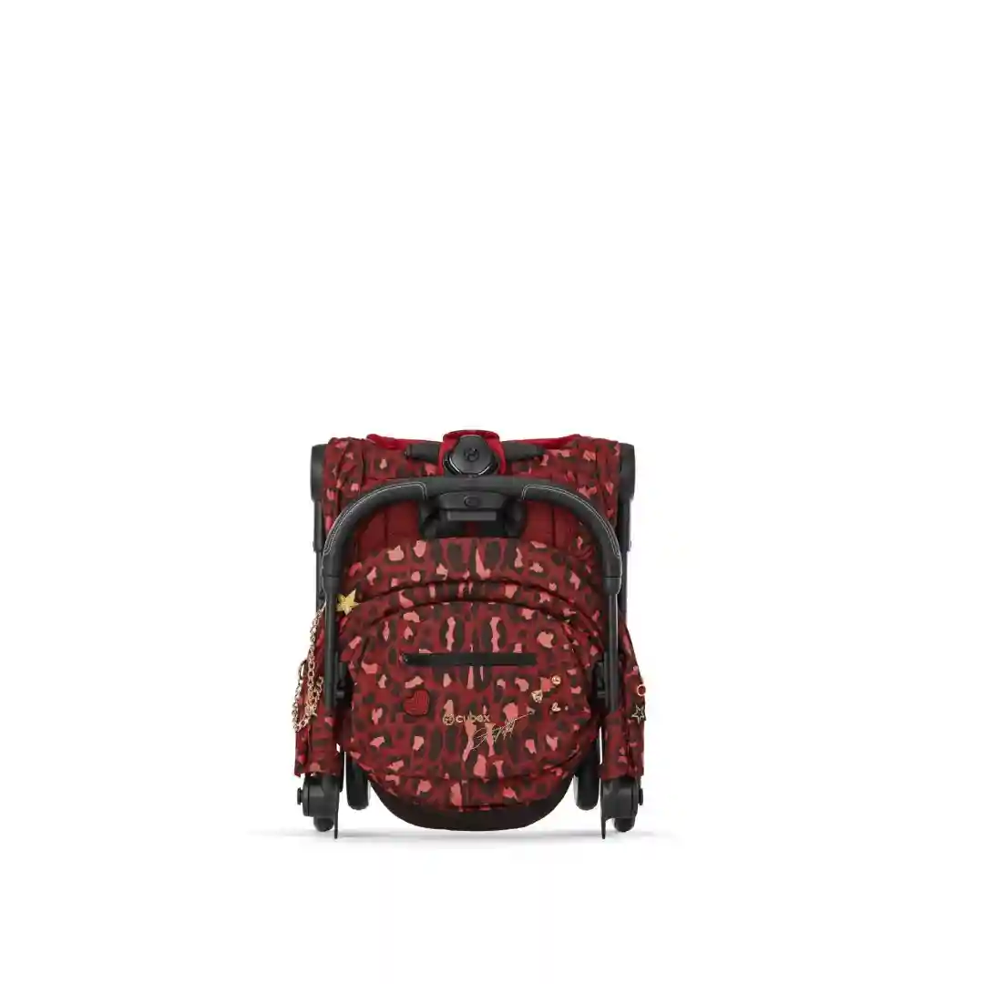 Cybex Carucior ultracompact Coya Matt Bl Rockstar Rosenrot Red dark red