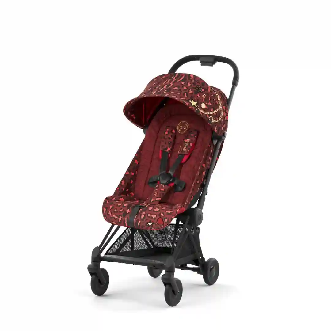 Cybex Carucior ultracompact Coya Matt Bl Rockstar Rosenrot Red dark red