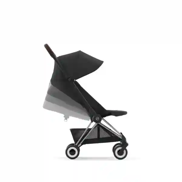 Cybex Carucior ultracompact Coya Chrome Dark Brown Sepia Black black