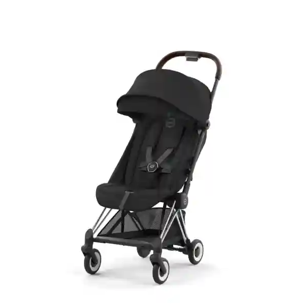 Cybex Carucior ultracompact Coya Chrome Dark Brown Sepia Black black