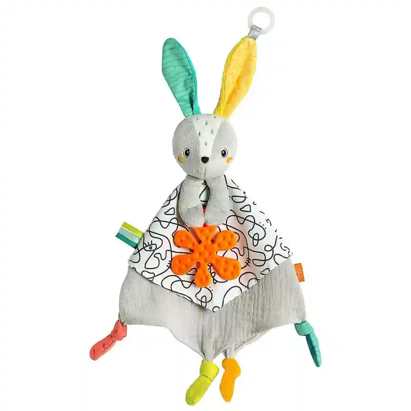 049046 Jucarie doudou - Iepuras dragalas DoBabyDo, Fehn