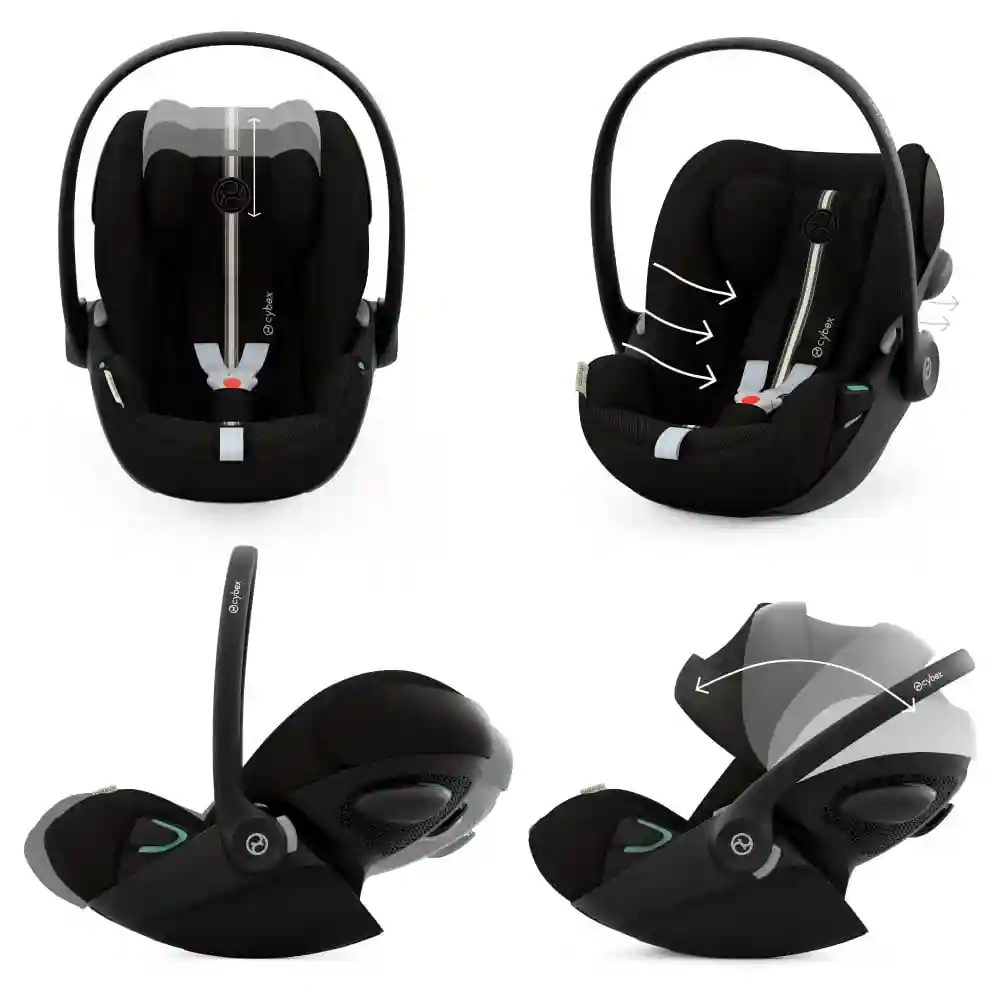 Cybex Scaun auto Cloud G i-Size Moon Black black