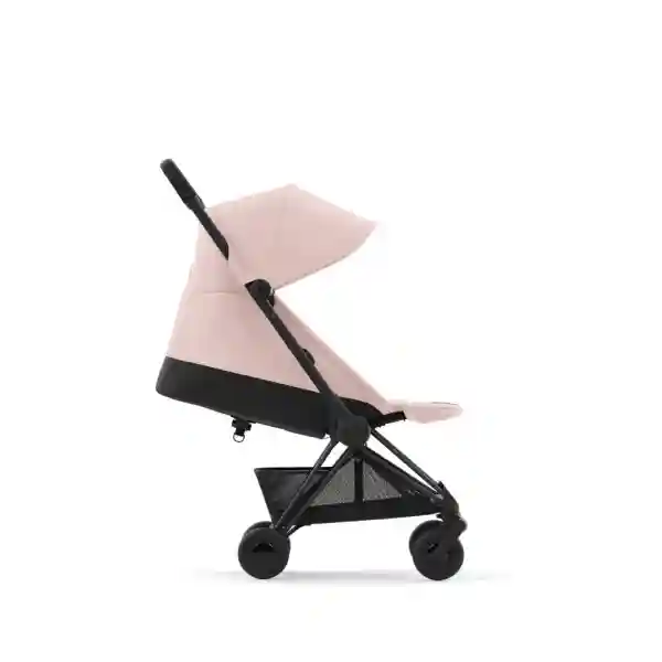 Cybex Carucior ultracompact Coya Matt Black Peach Pink light pink