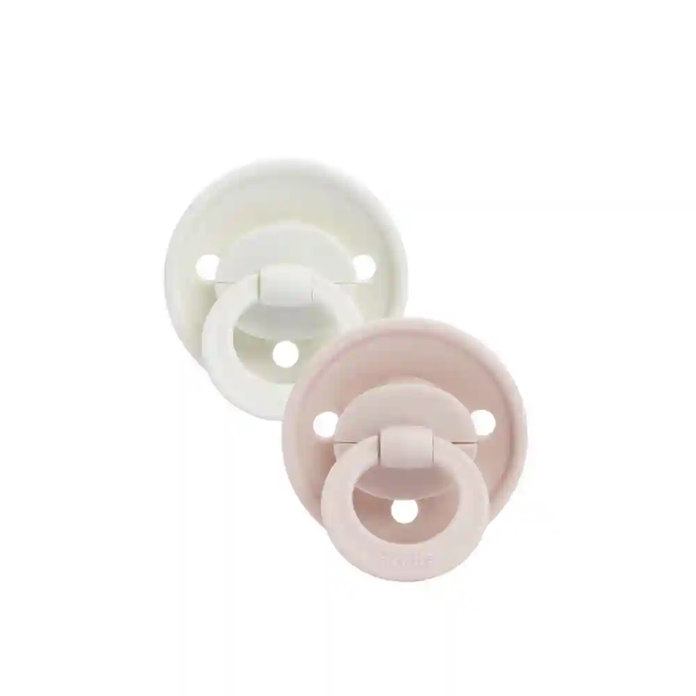 Set 2 suzete Silicon Powder Pink 0-6m , Elodie details