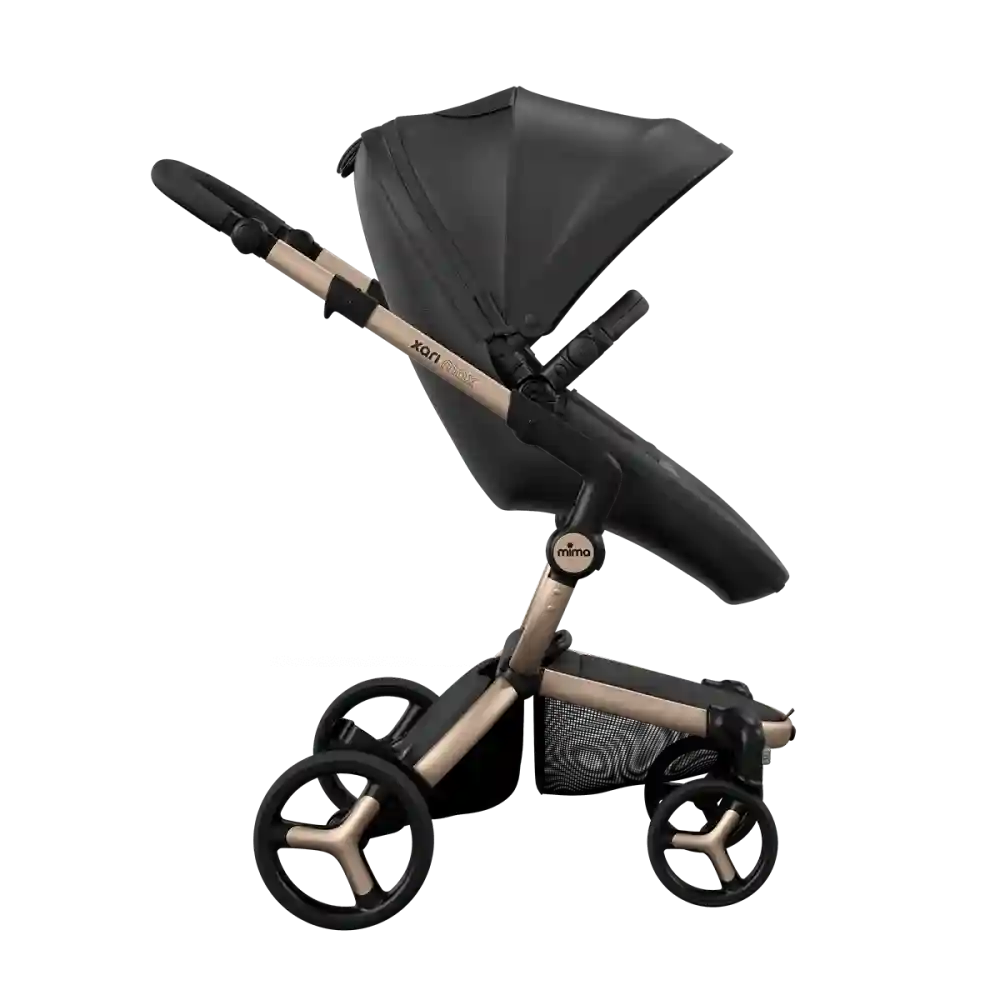Carucior Mima Max Black&Gold Edition +salteluta 