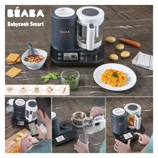 Beaba Robot Babycook Smart+WiFi Charcoal Grey B912860