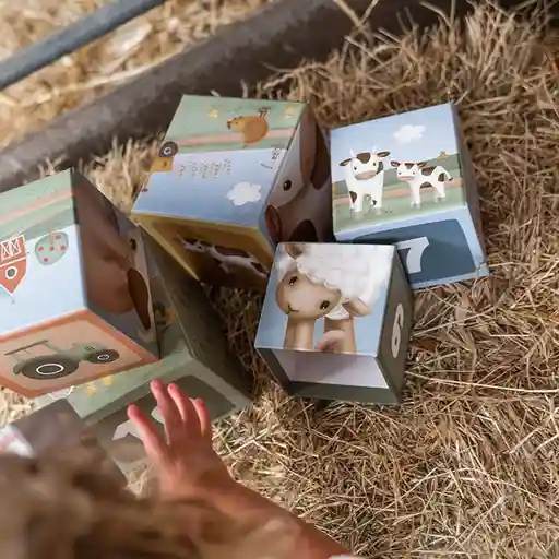 Cutii pentru stivuire din carton FSC - Little Farm - Little Dutch LD7139