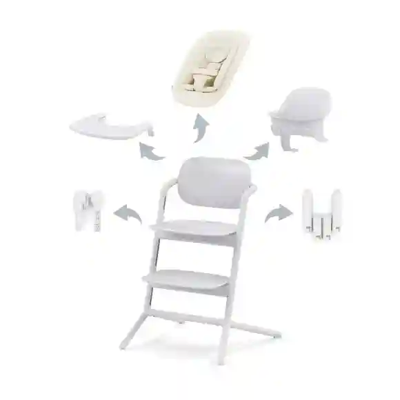 Cybex Lemo Set Scaun 4 in 1 White White
