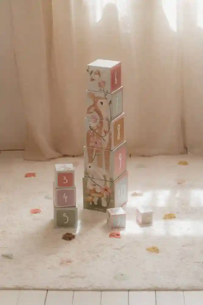 Cutii pentru stivuire din carton FSC - Fairy Garden - Little Dutch 