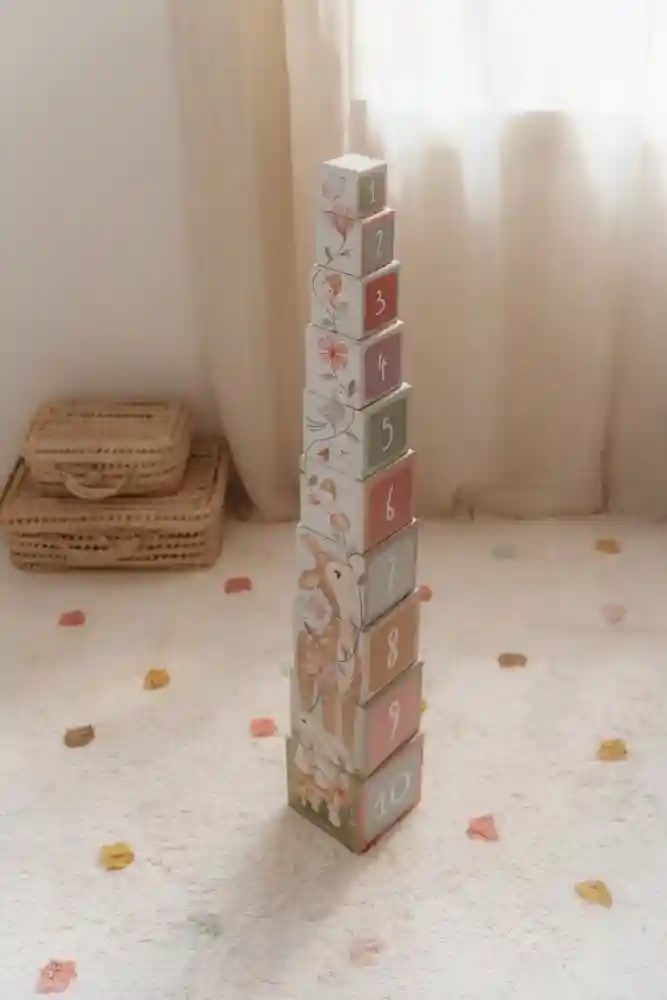 Cutii pentru stivuire din carton FSC - Fairy Garden - Little Dutch 