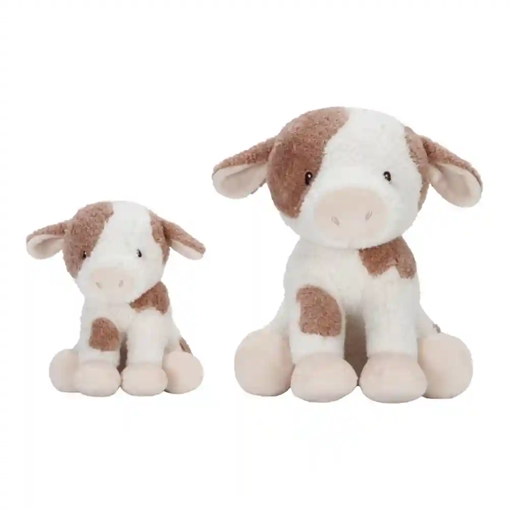 Jucarie din plus - Vacuta - 17 cm - Colectia Little Farm - Little Dutch 