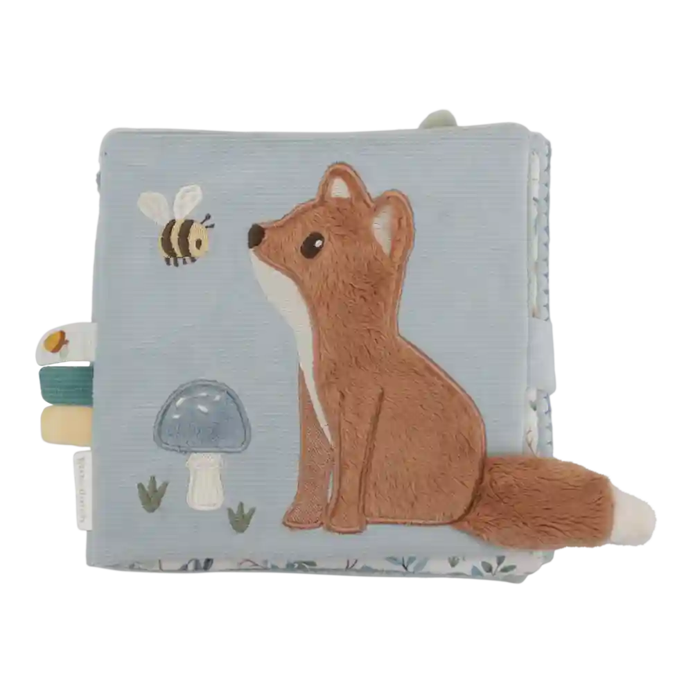 Carte senzoriala pentru bebelusi - Forest Friends - Little Dutch 