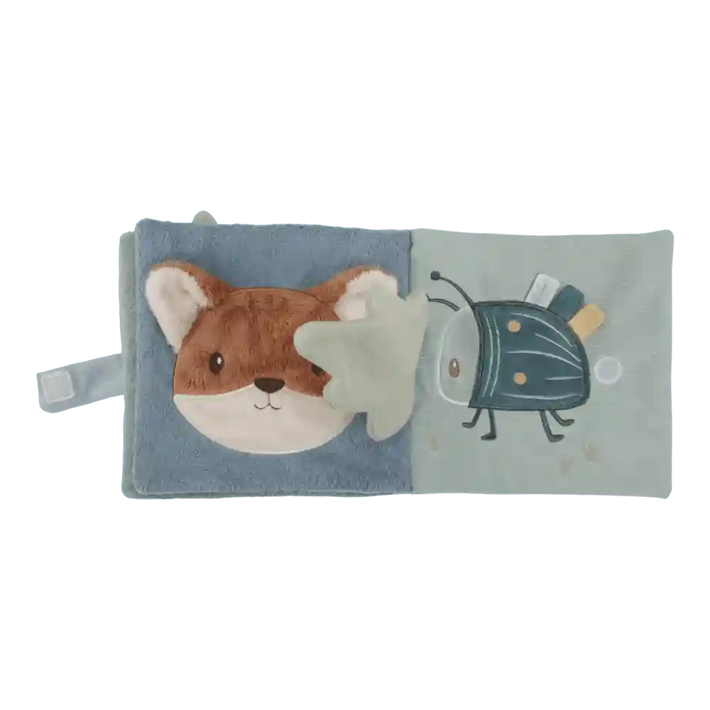 Carte senzoriala pentru bebelusi - Forest Friends - Little Dutch 