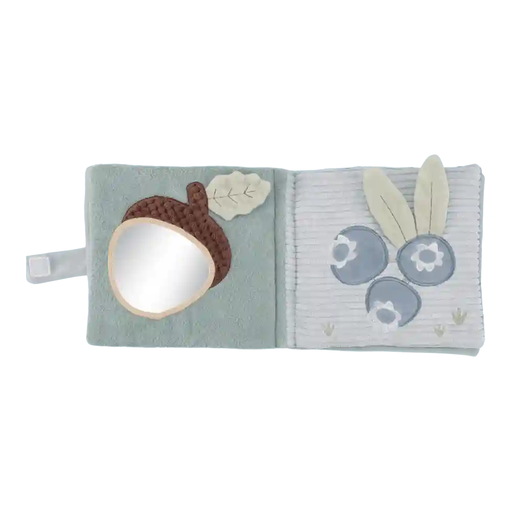 Carte senzoriala pentru bebelusi - Forest Friends - Little Dutch 