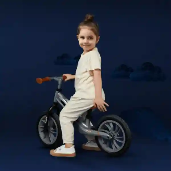 Bicicleta fara pedale Qplay Racer Gray 