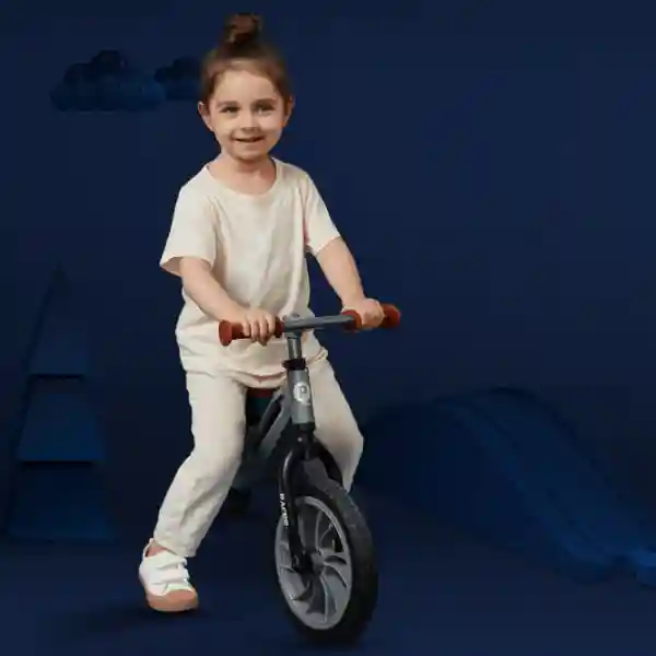 Bicicleta fara pedale Qplay Racer Gray 