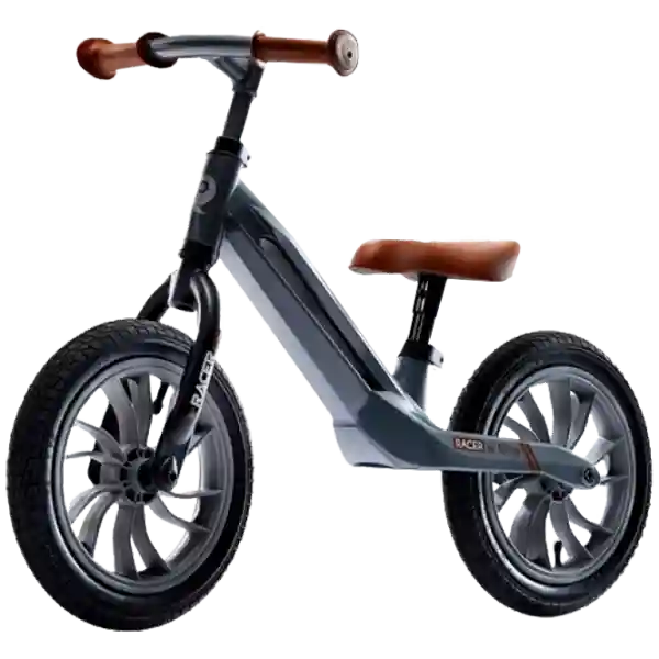 Bicicleta fara pedale Qplay Racer Gray 
