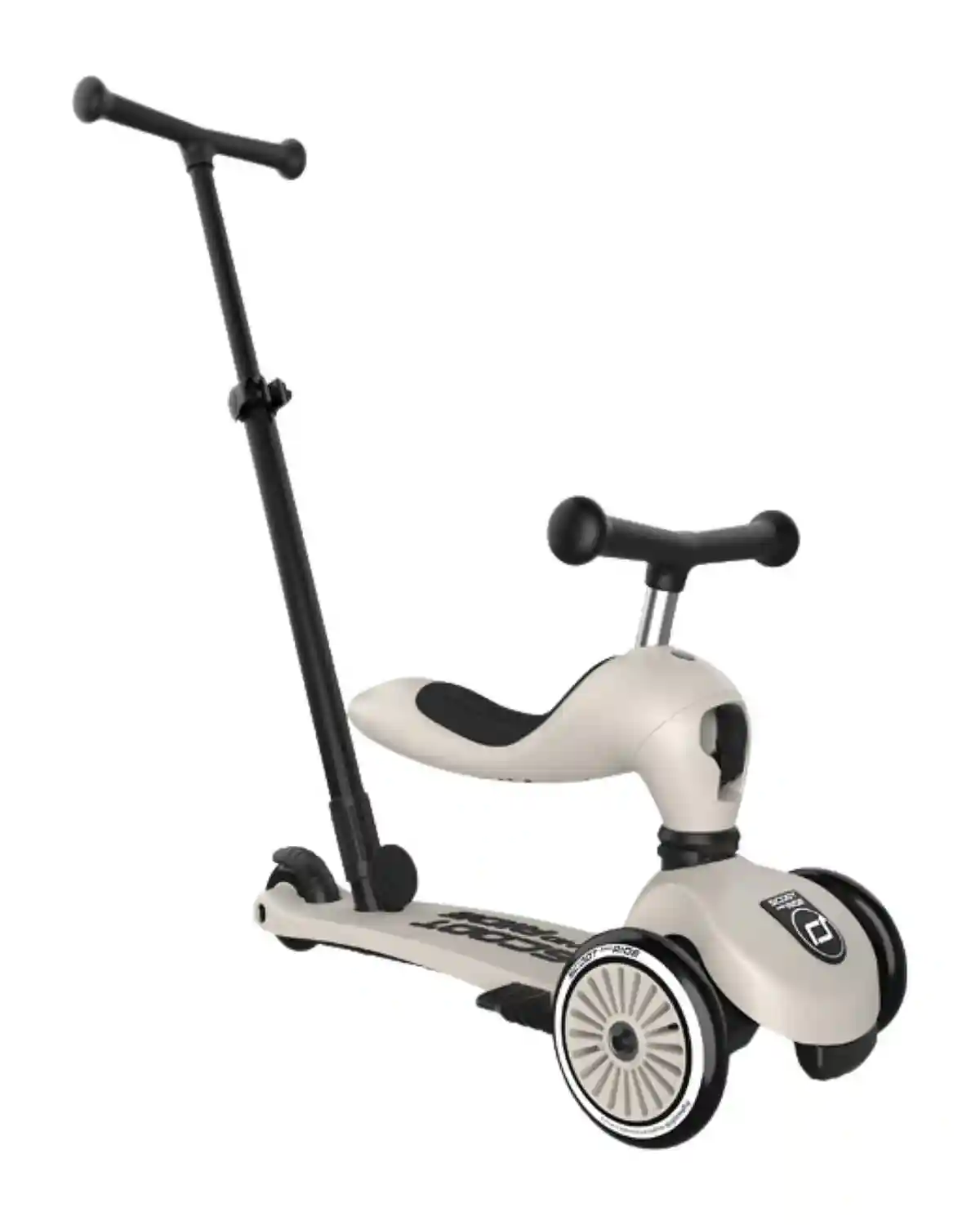 Trotineta cu maner Push and Go Highway Kick 1 Ash Scoot&Ride