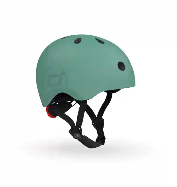Casca de protectie pentru copii, cu sistem de reglare, Scoot & Ride Forest ,S, 51 – 55 cm 