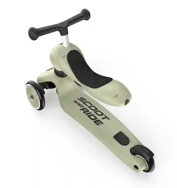 Trotineta 2 in 1 Highway Kick 1 Olive 00001 Scoot&Ride