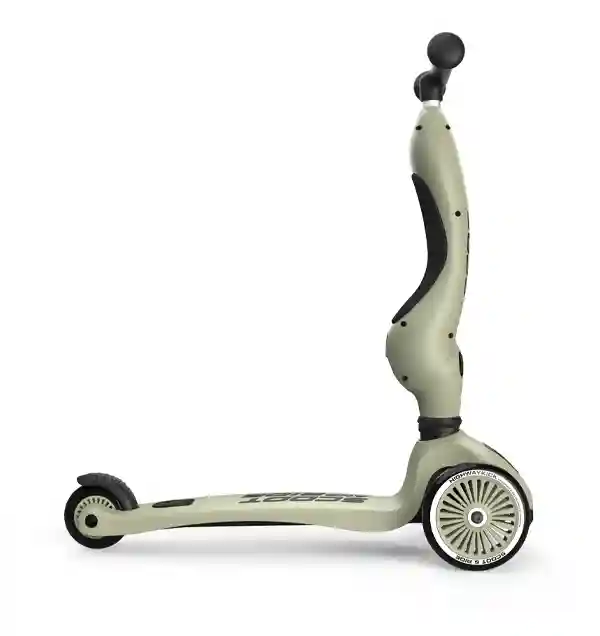Trotineta 2 in 1 Highway Kick 1 Olive 00001 Scoot&Ride