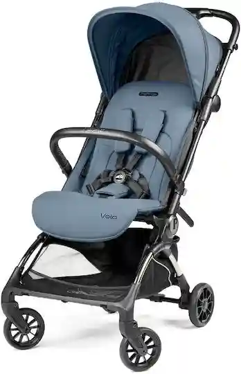 Carucior ultracompact Peg Perego Volo Blue Cameleo