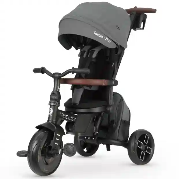 Bicicleta copii Qplay Comfo Max Grey