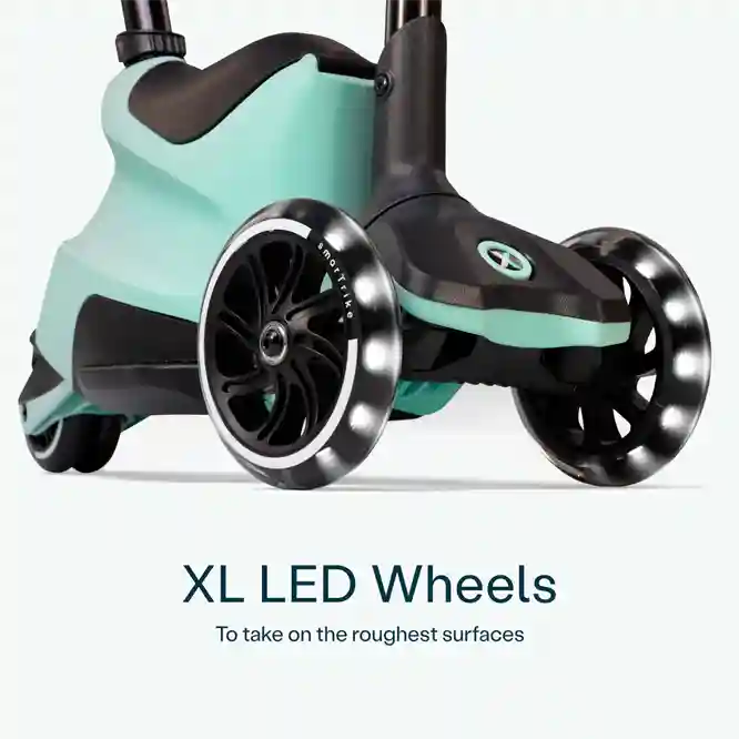 Trotinetă 1-12 ani, SmarTrike Xtend Scooter Ride-on, soft green