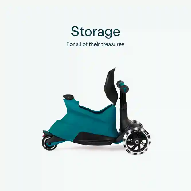 Trotinetă 1-12 ani, SmarTrike Xtend Scooter Ride-on, teal