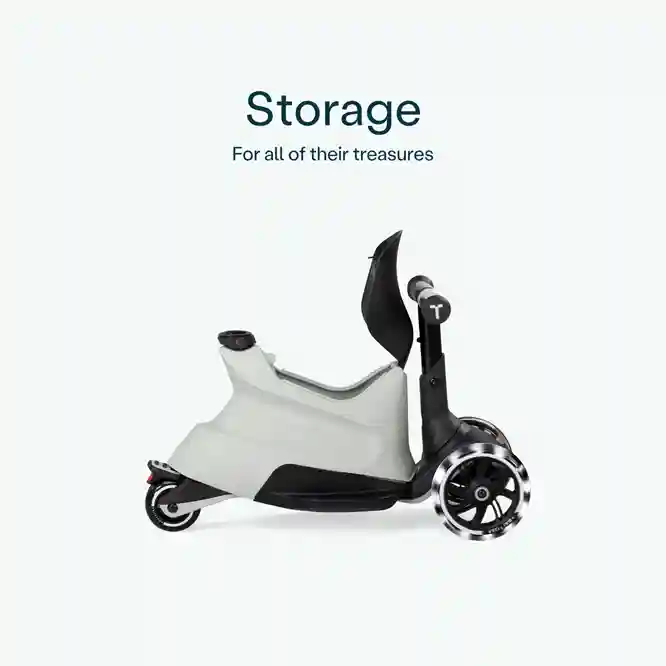 Trotinetă 1-12 ani, SmarTrike Xtend Scooter Ride-on, cool grey