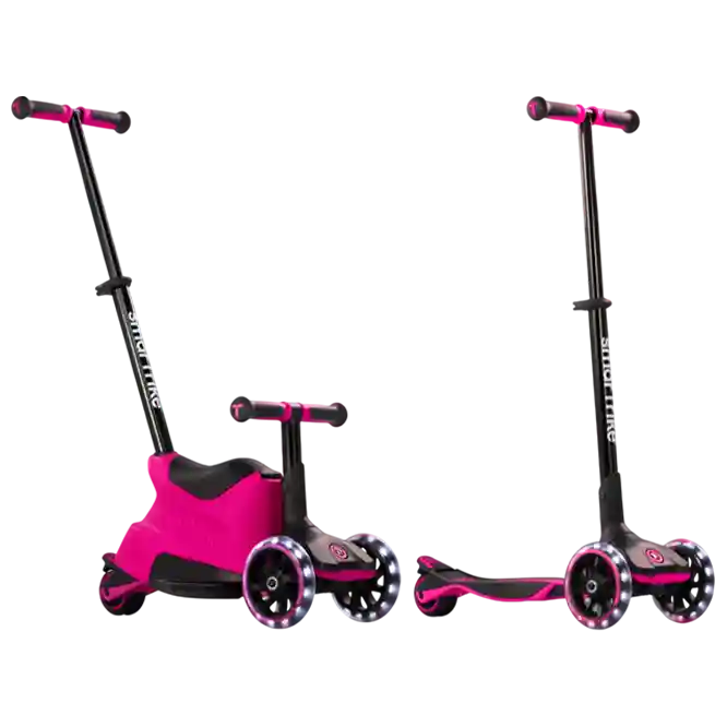 Trotinetă 1-12 ani, SmarTrike Xtend Scooter Ride-on, pink