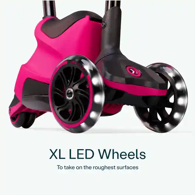 Trotinetă 1-12 ani, SmarTrike Xtend Scooter Ride-on, pink