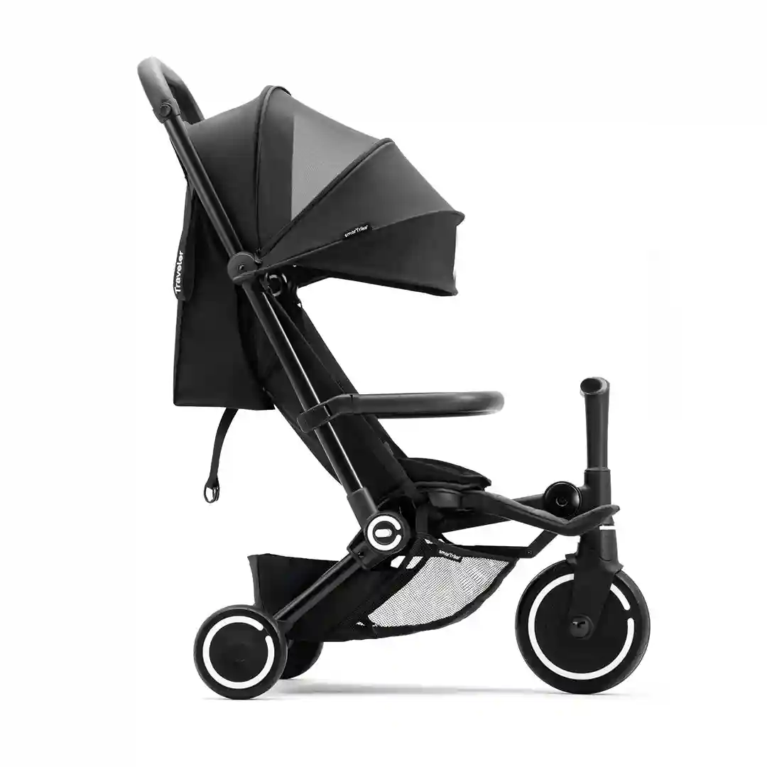 Tricicletă multifuncțională SmarTrike Xtend Traveler, 4in1, Black