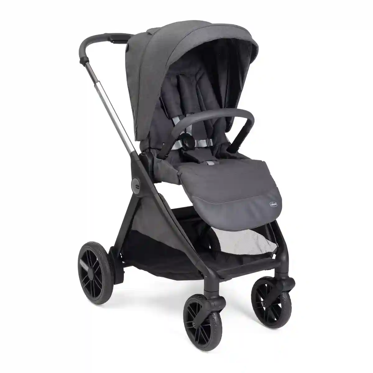 Carucior Chicco Bellagio, Black Satin