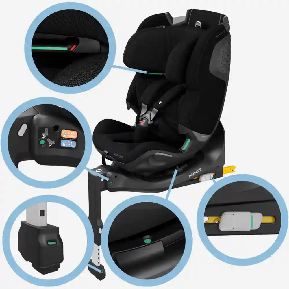 Maxi Cosi Scaun auto EMERALD 360 PRO - Autentic Black