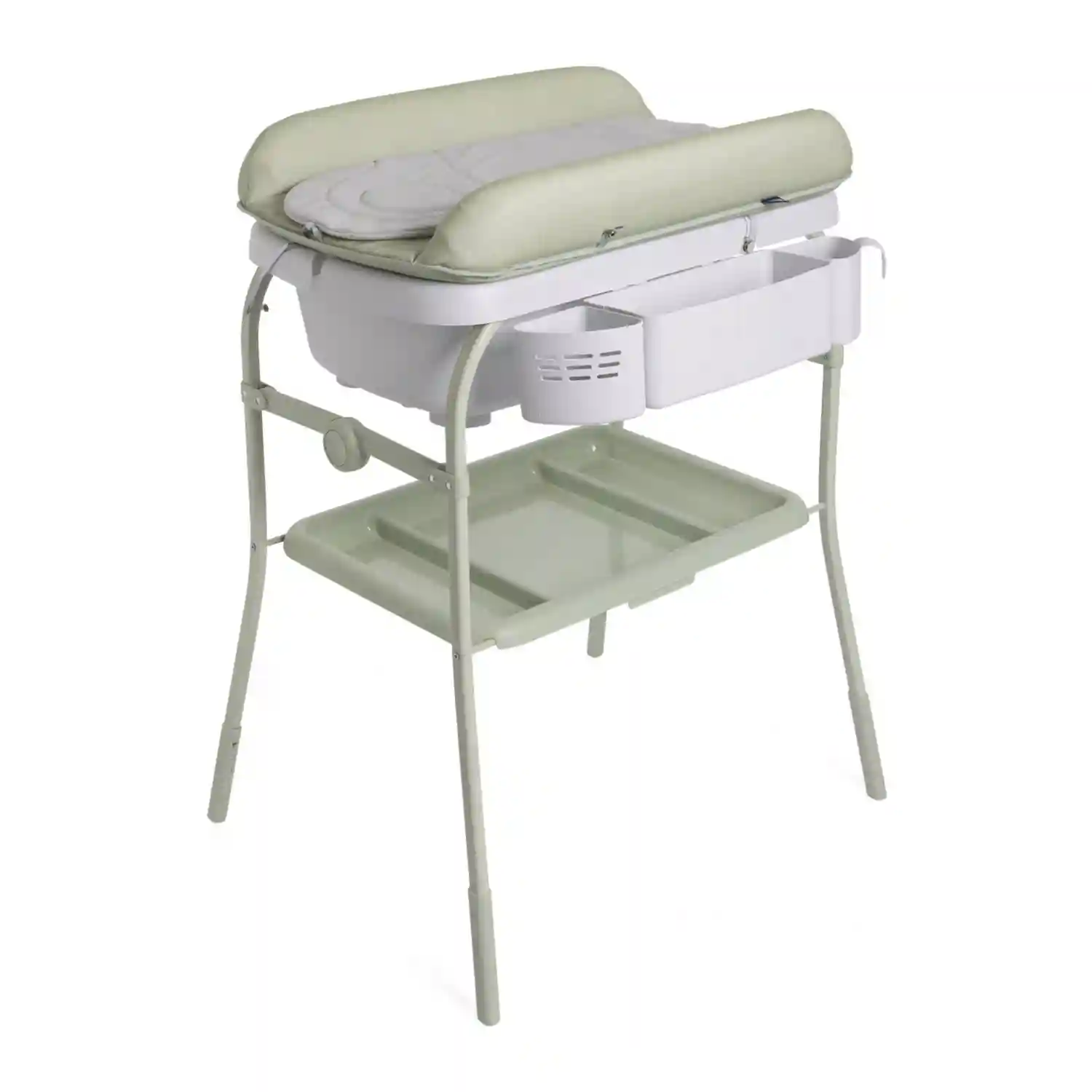 Cadita cu masa de infasat Chicco Cuddle&Bubble Oasis